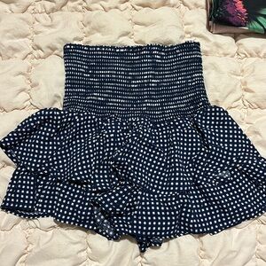 NWT Ocean drive ruffle skirt with shorts